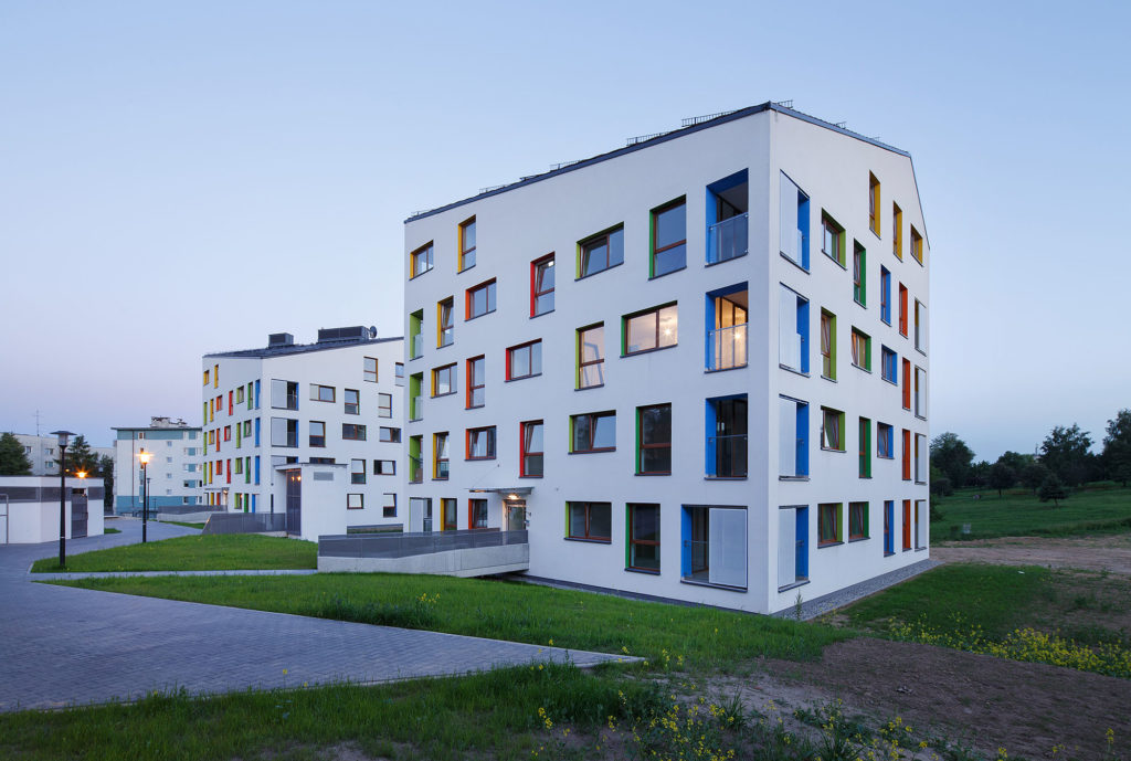 multifamily housing NOWA Nowa Huta by ARCHITEKT.LEMANSKI, Kraków, Poland