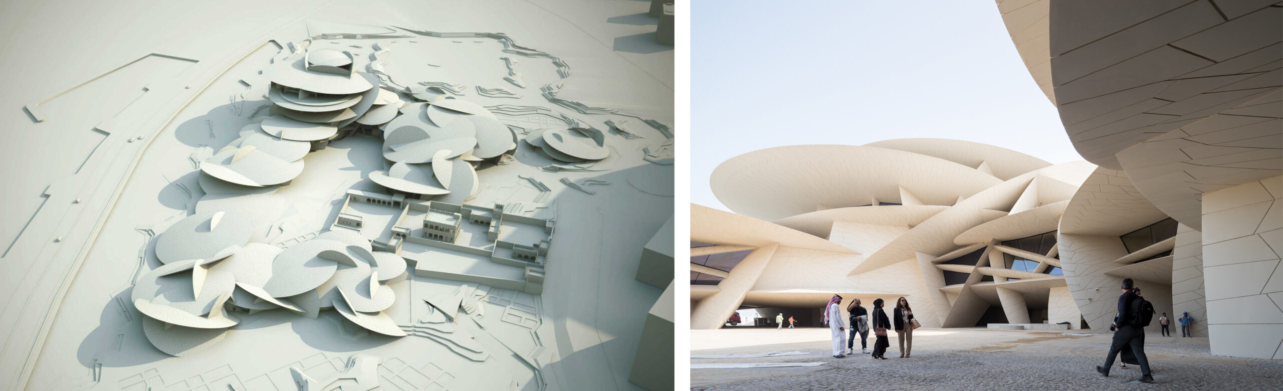 National Museum of Qatar in Doha, Designed by Ateliers Jean Nouvel. Photos by Iwan Baan.