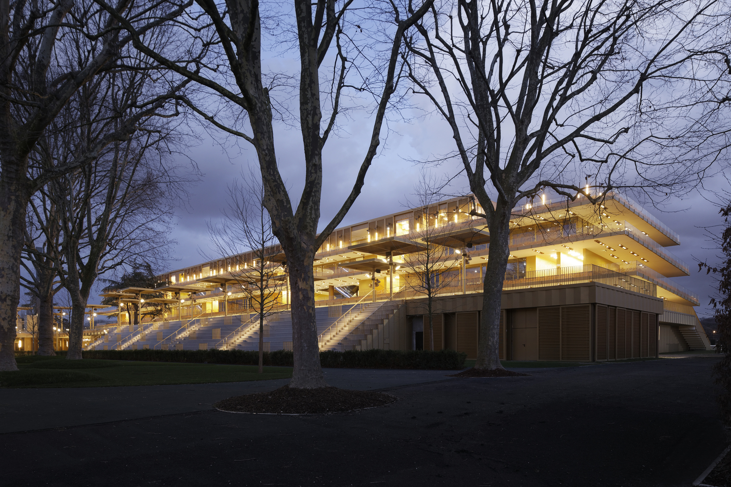 Longchamp Racecourse by Dominique Perrault Architecture