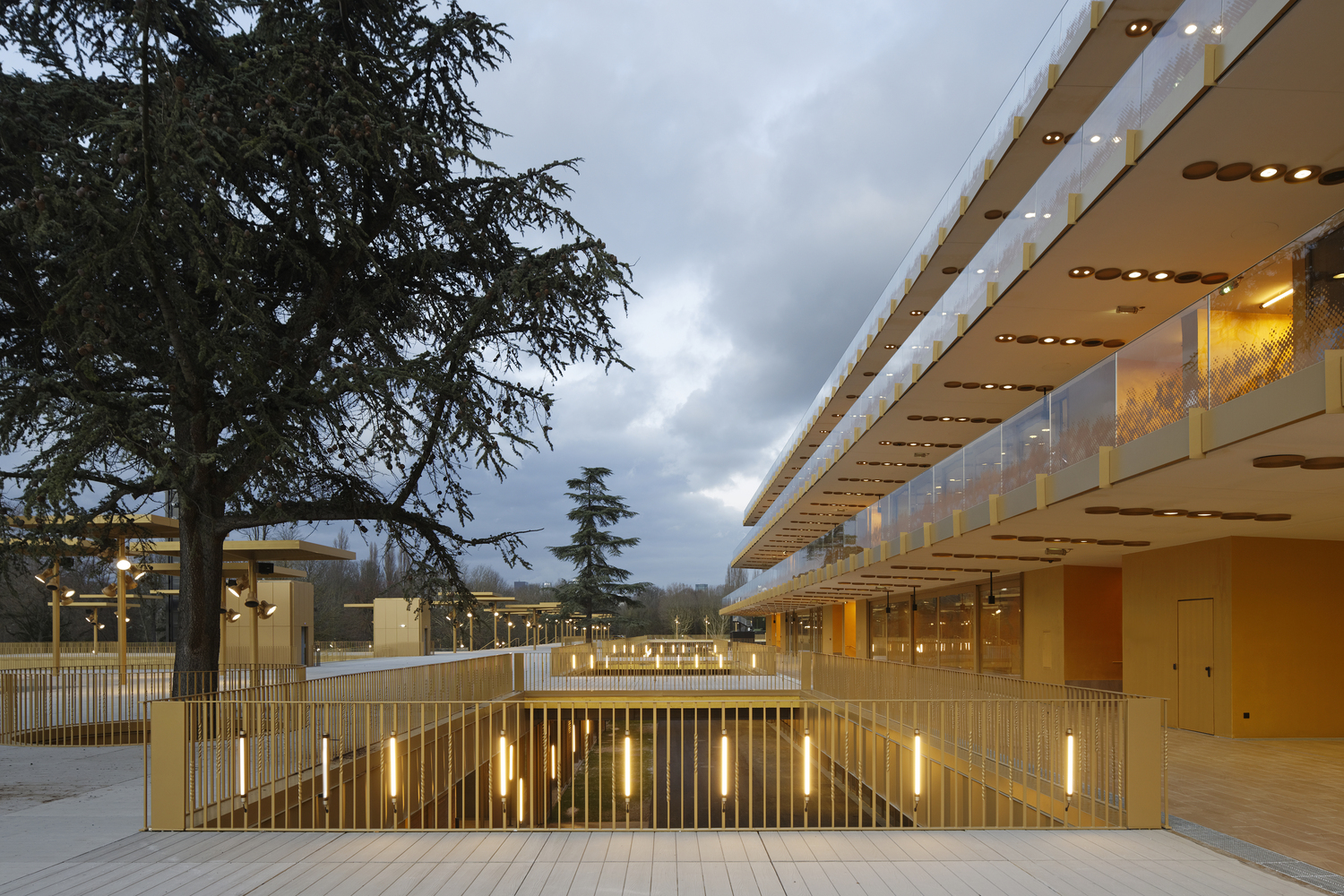Longchamp Racecourse by Dominique Perrault Architecture