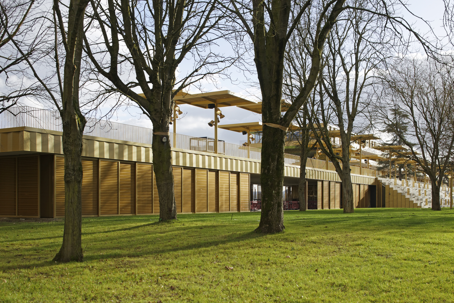 Longchamp Racecourse by Dominique Perrault Architecture
