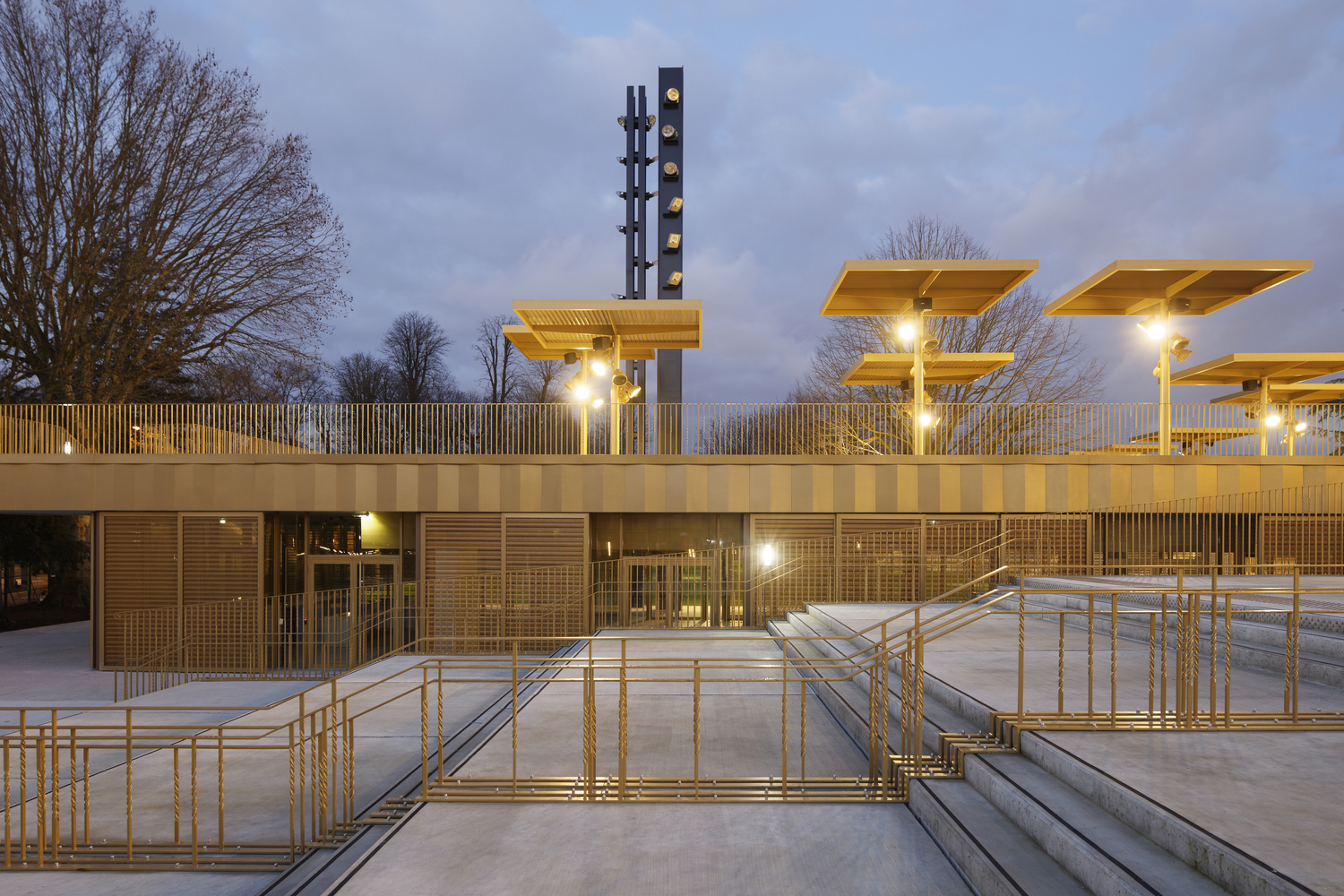 Longchamp Racecourse by Dominique Perrault Architecture