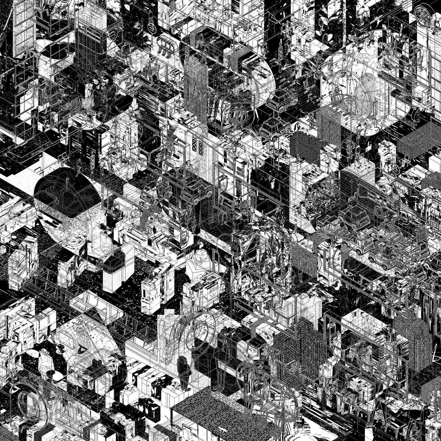 New Perspectives: 7 Architectural Illustrations Drawing on Famous Art ...