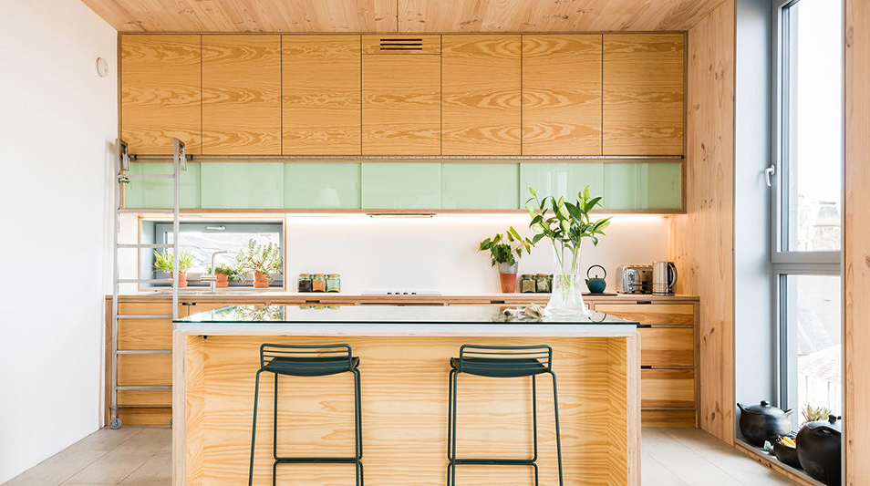 kitchen cabinet not attached to wall