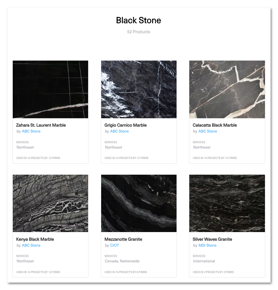 product search black stone
