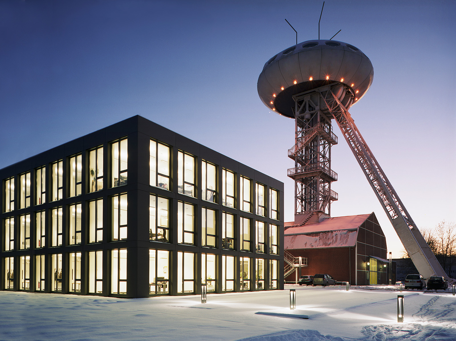 Rehabilitation and Extension of the Colani-UFO with shaft hall_01-architizer