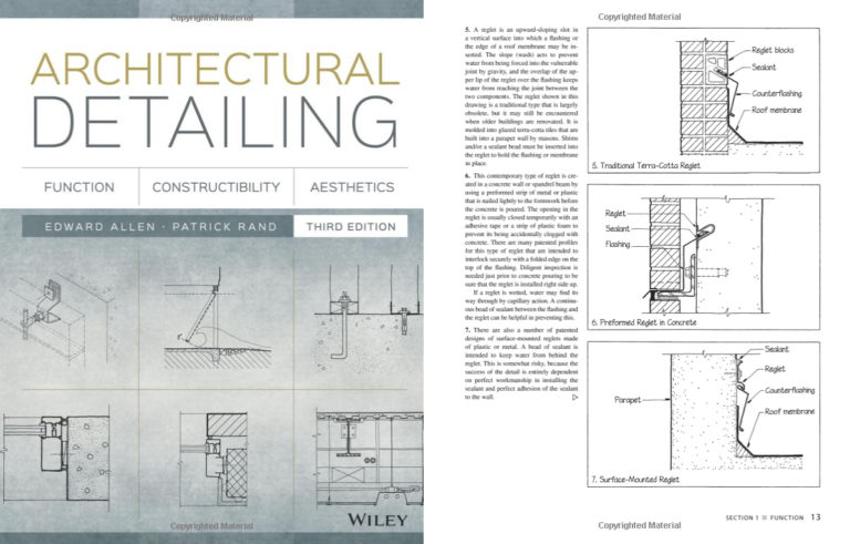 Young Architect Guide: 9 Essential Books On Architectural Detailing And ...