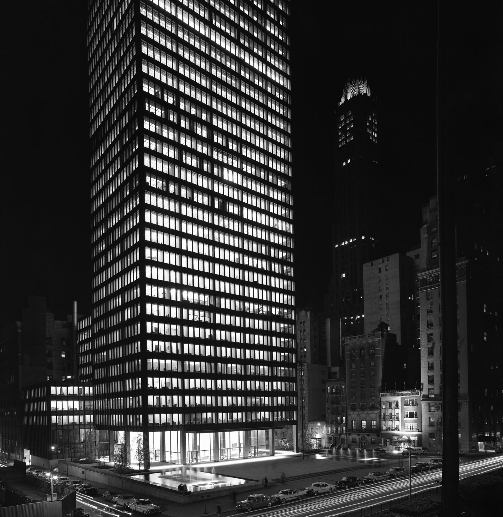 Ezra Stoller Seagram Building, Mies van der Rohe with Philip Johnson, New York, NY 1958