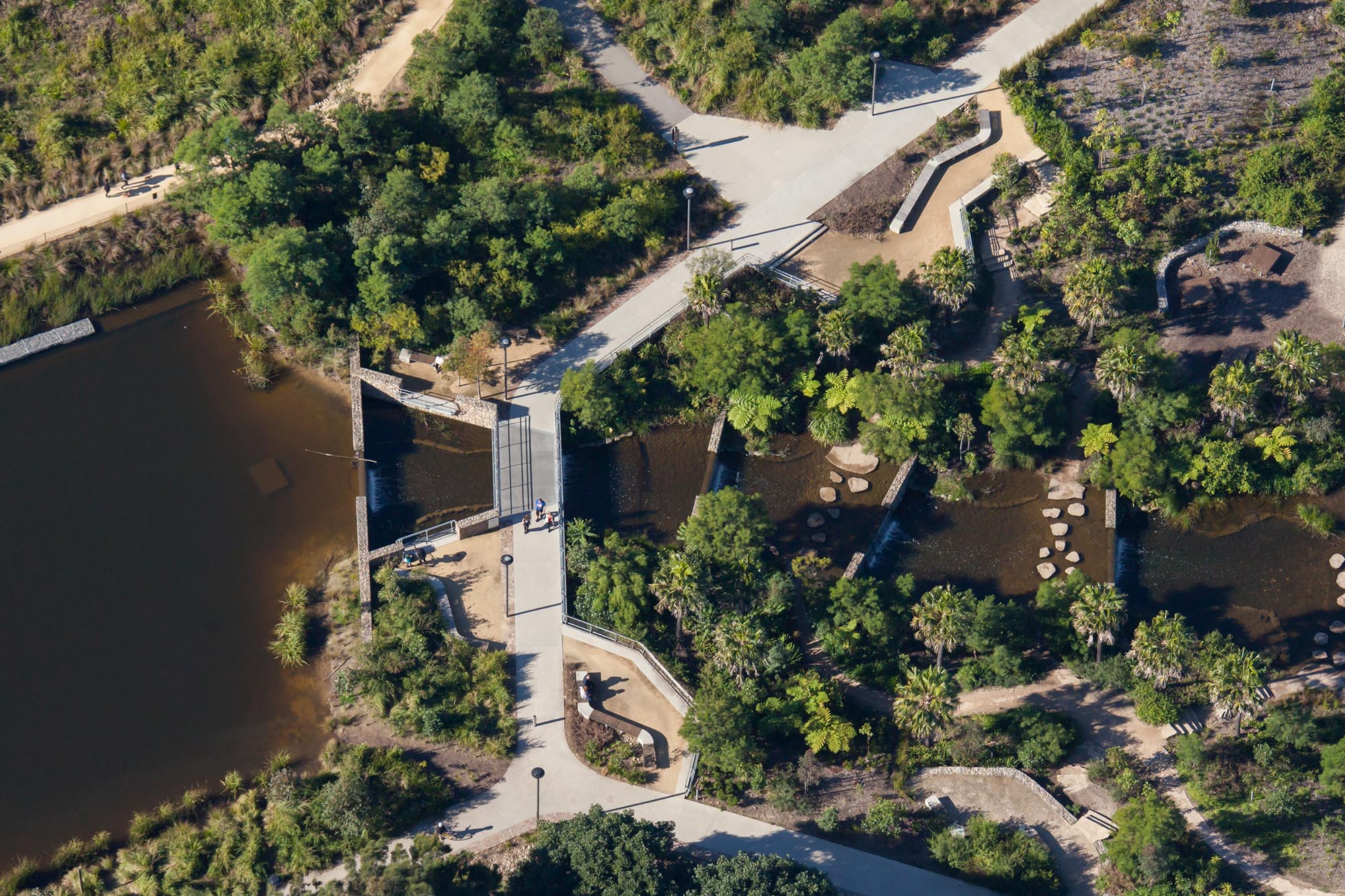 architecture water resilience climate change Sydney Park Water Re-Use Project by Turf Design Studio, Sydney, Australia