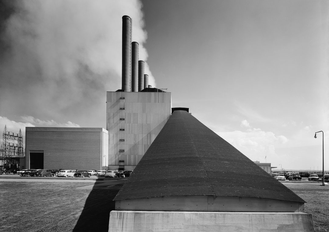 Ezra Stoller VA Johnsonville Fossil Plant (1951), Johnsonville, TN, 1955