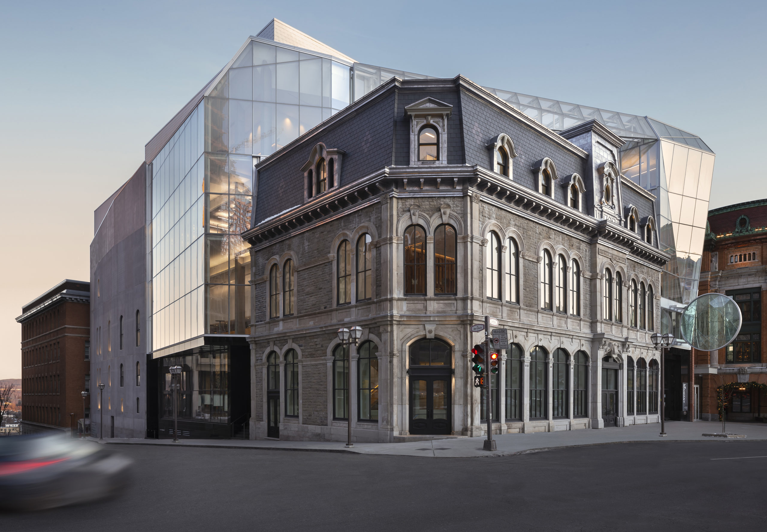 Theater Le Diamant by Coarchitecture; Atelier In Situ; Jacques Plante architecte, Quebec City, Canada