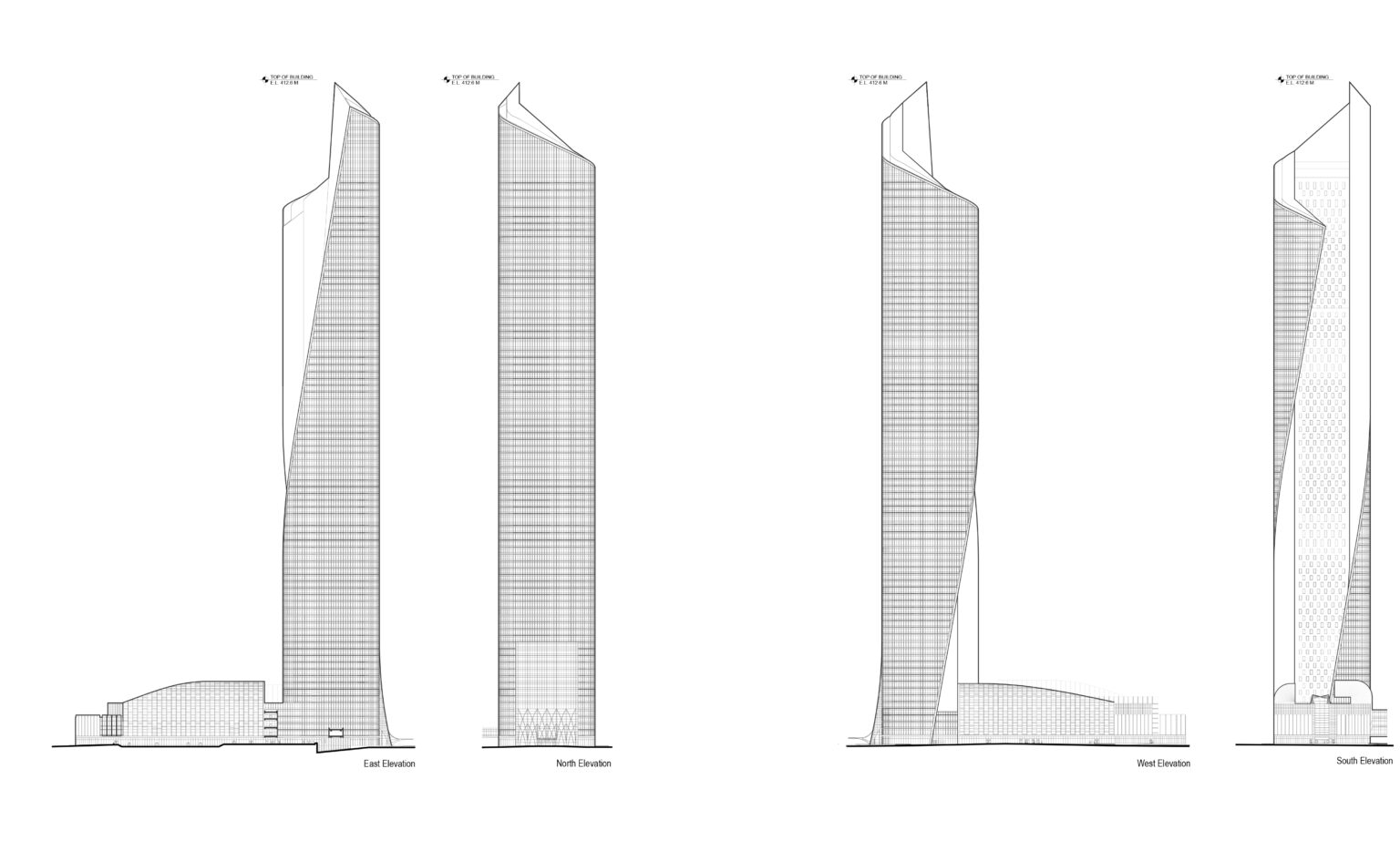 Commendable Commerce: 5 Sculptural Business Buildings Captured in Plan ...