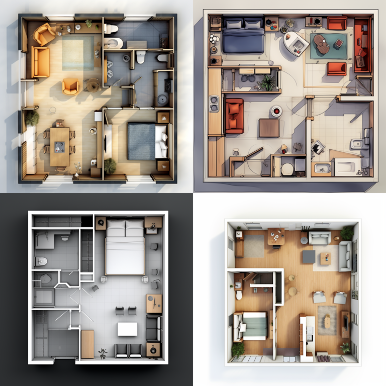 AI Architecture 24 Floor Plans for Modern Houses (Prompts Included