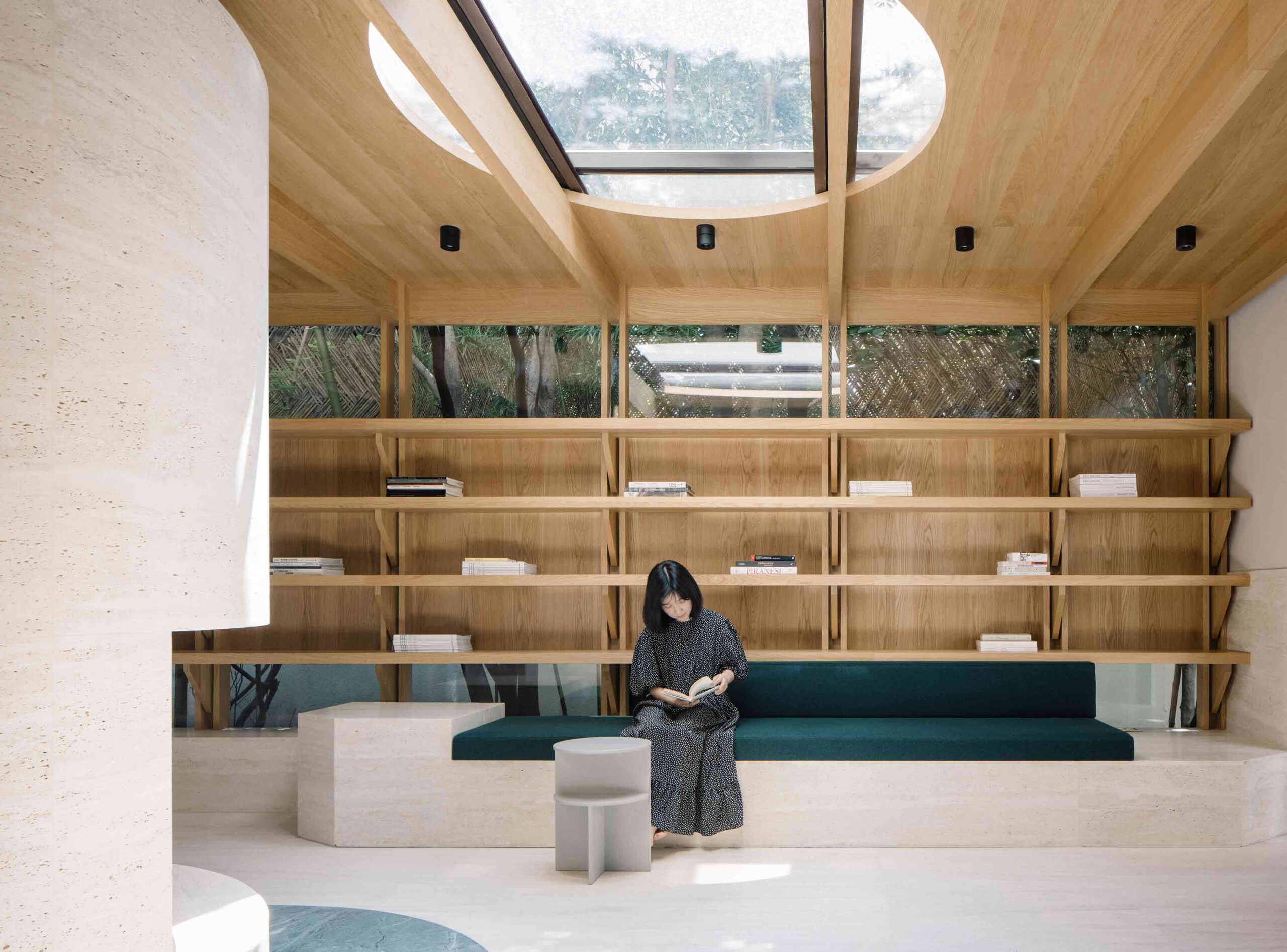 A Private Reading Room by Atelier tao+c