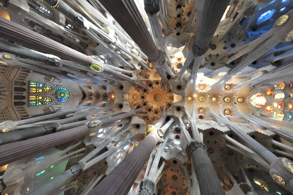 Sagrada Familia's interior