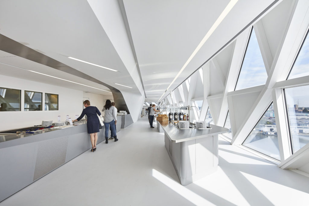 Zaha Hadid Architects' Port House in Belgiun