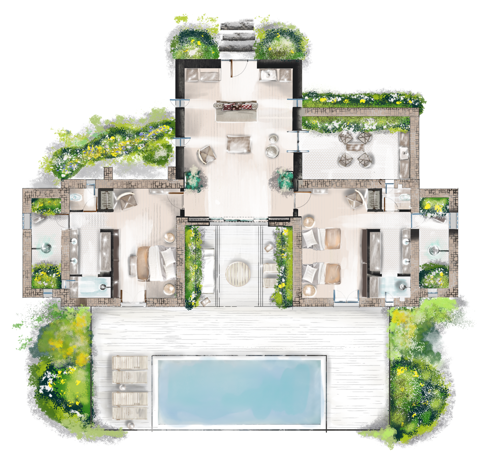 Base plan. Скетч вилла. 3д строительство домов. Школа Walden dos планировка. Вилла вектор