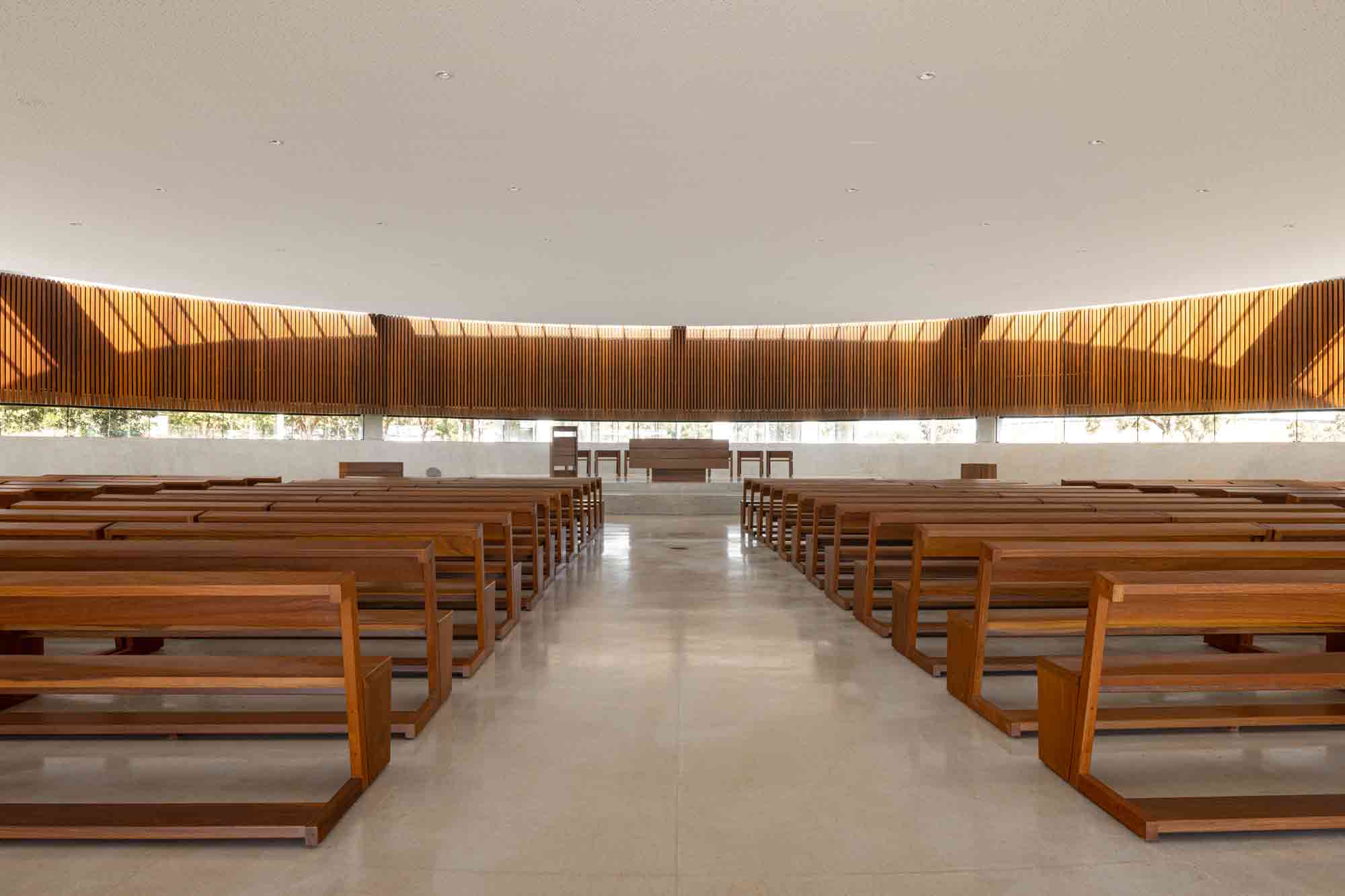 Church of the Holy Family by ARQBR Arquitectura e Urbanismo