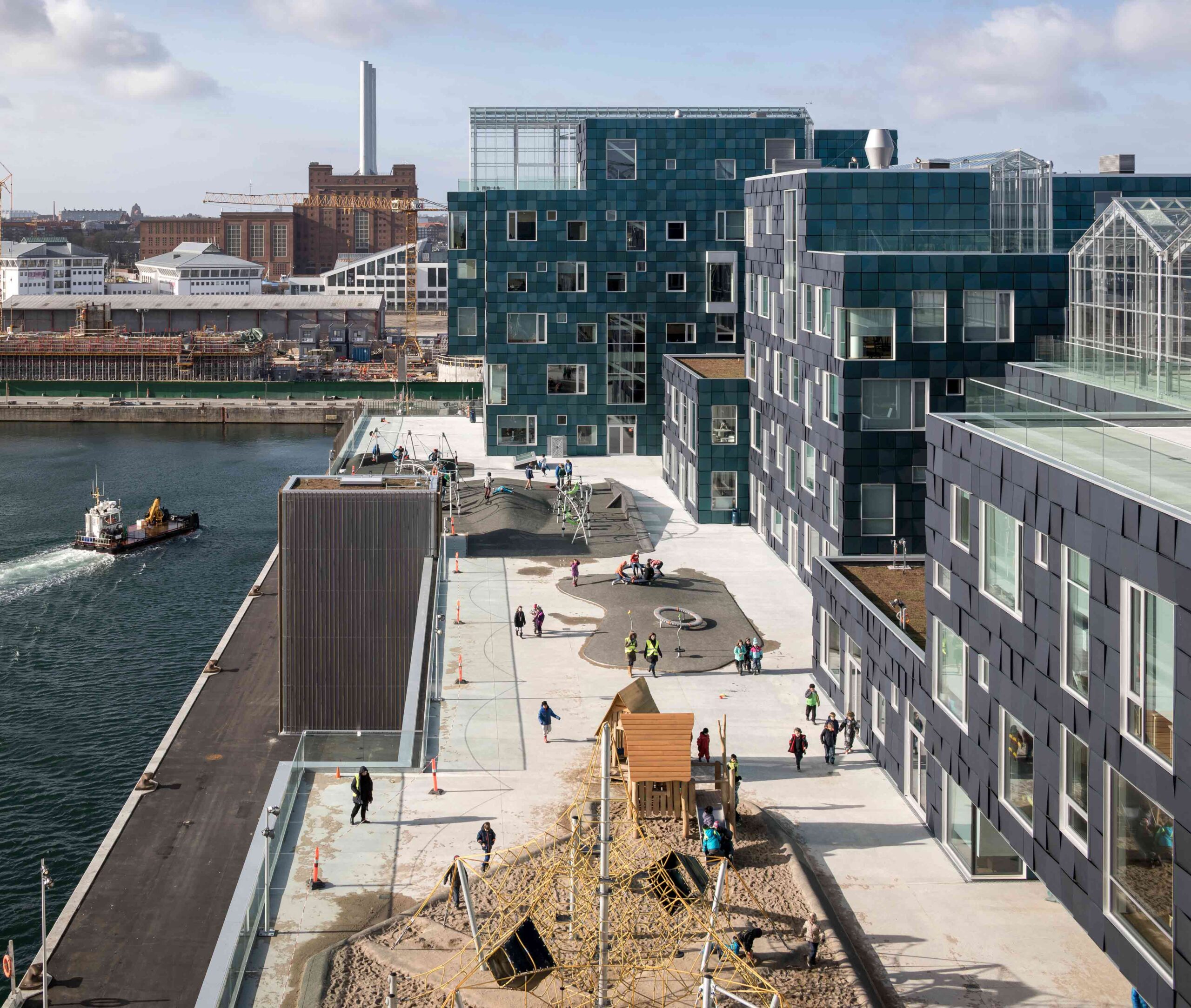 Copenhagen International School Nordhavn by C.F. Møller Architects