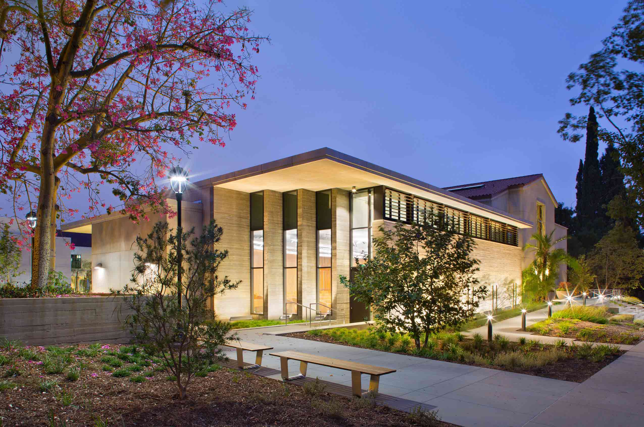 Millikan Laboratory and Andrew Science Hall at Pomona College by EHDD