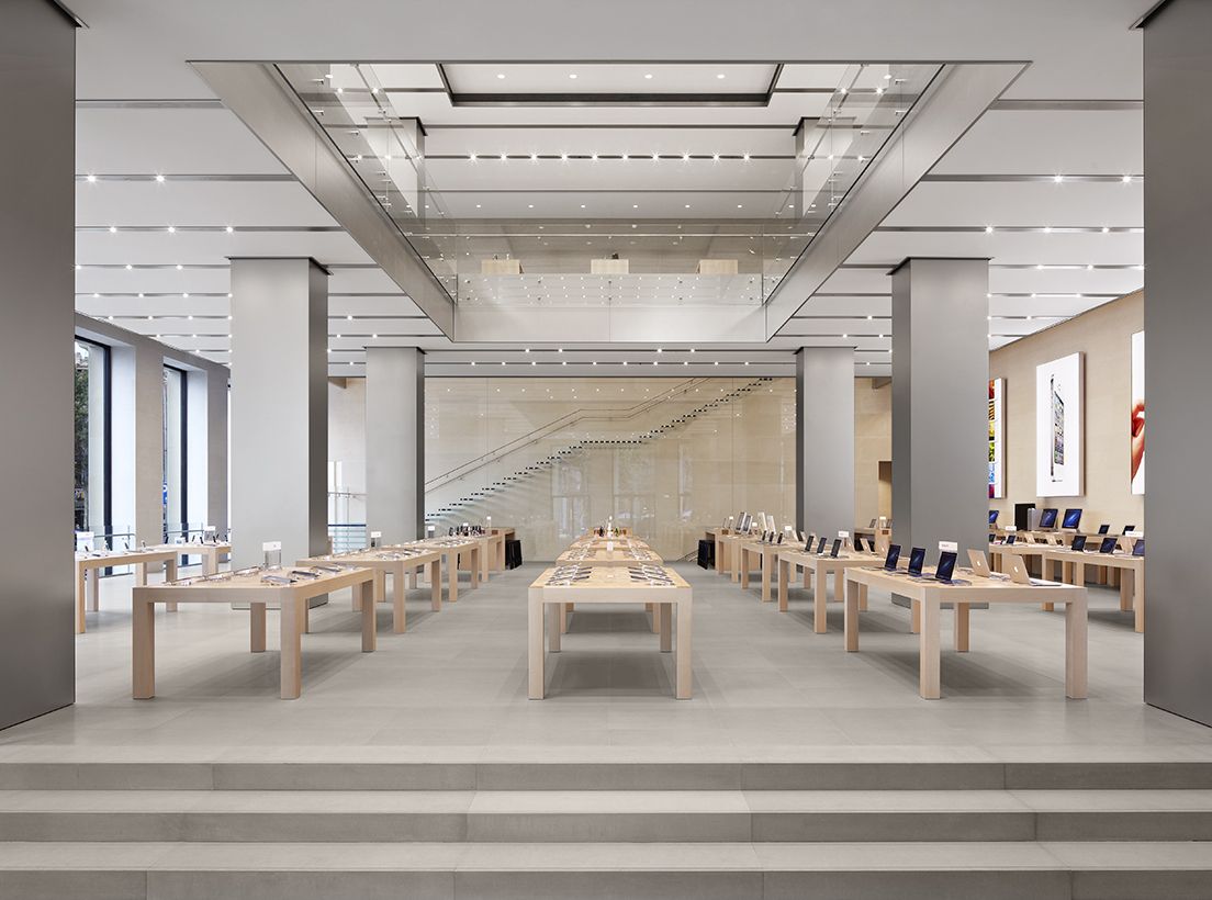 Apple Store, Stanford by Bohlin Cywinski Jackson - Architizer