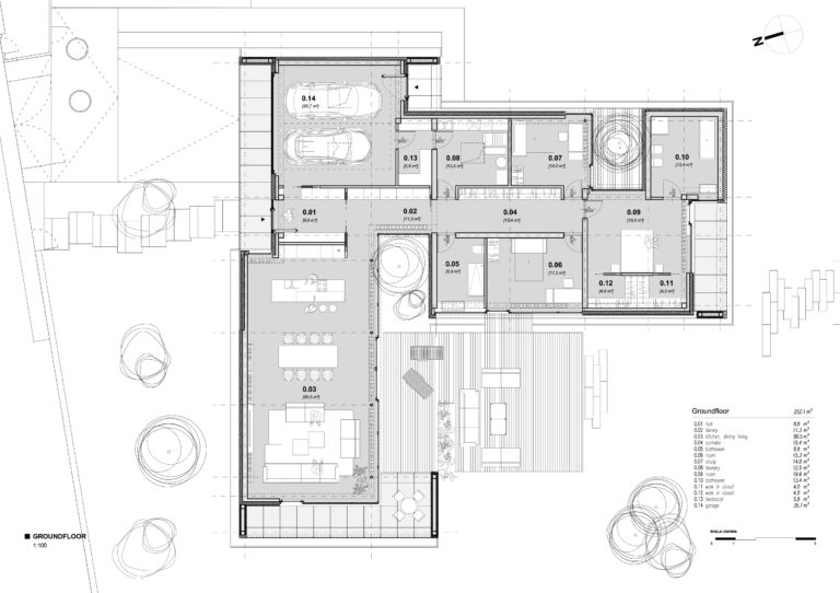 Stoprocent Architekci Successfully Complete Finely Detailed K-house 