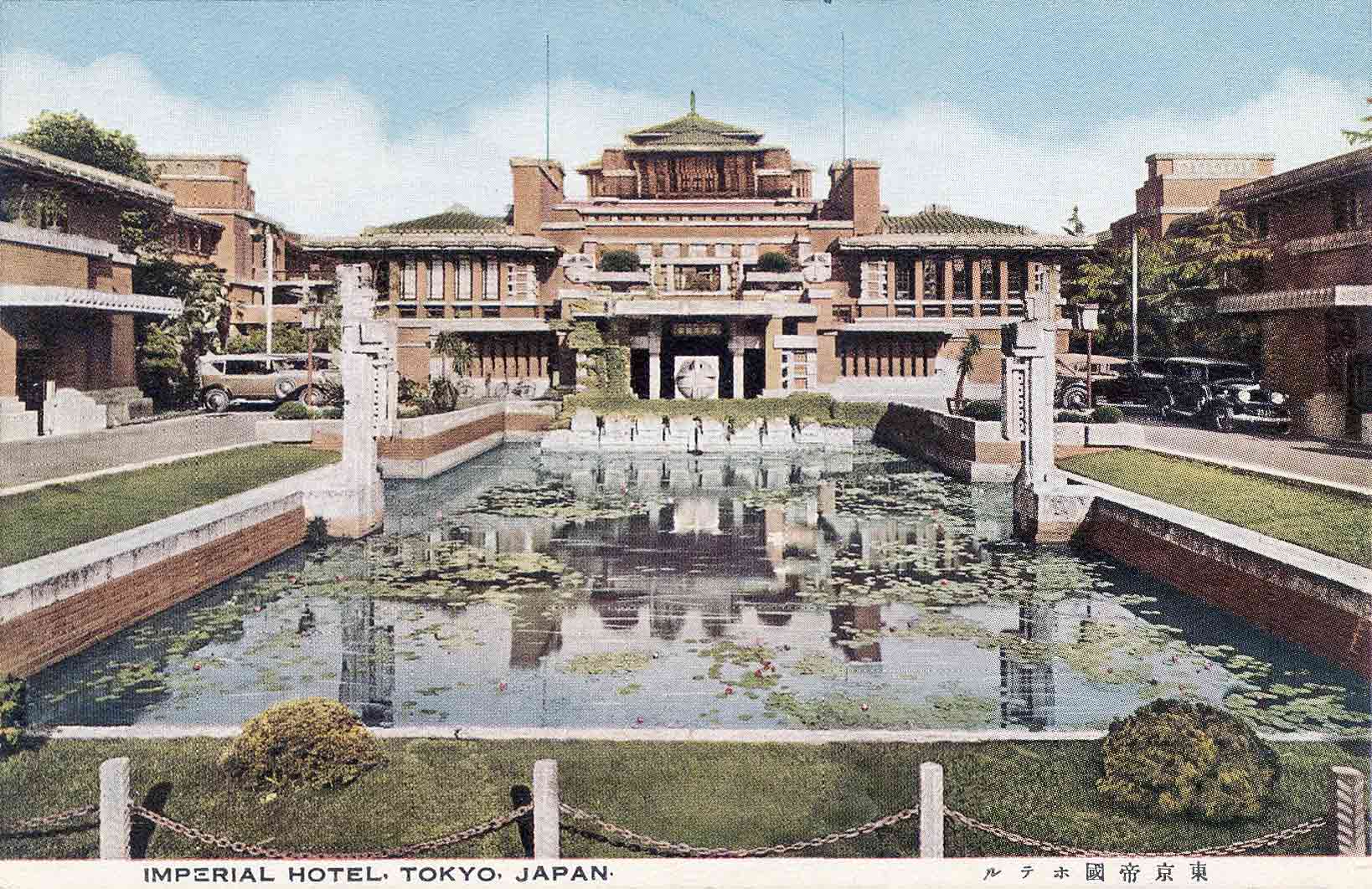 The Imperial Hotel by Frank Lloyd Wright