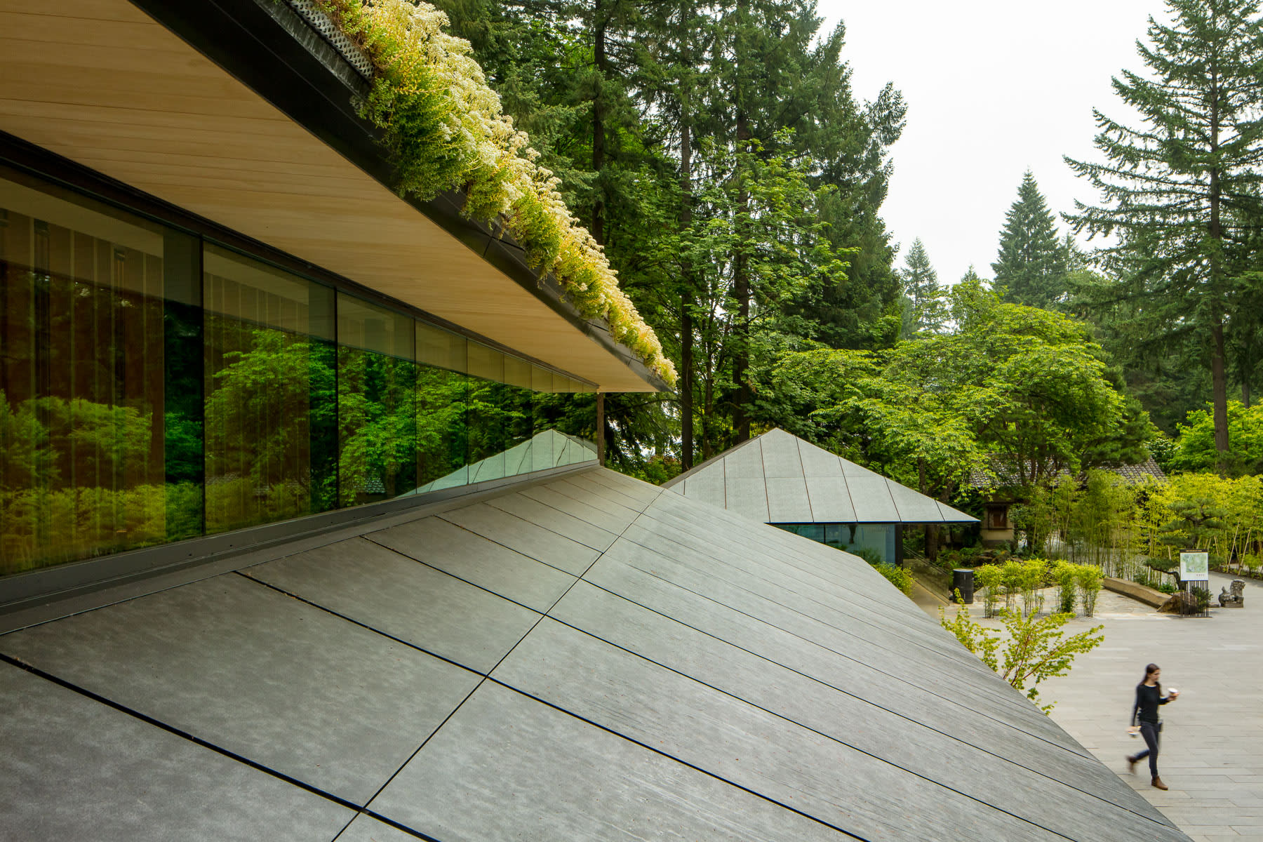 Behind the Building The Portland Japanese Garden by Kengo Kuma