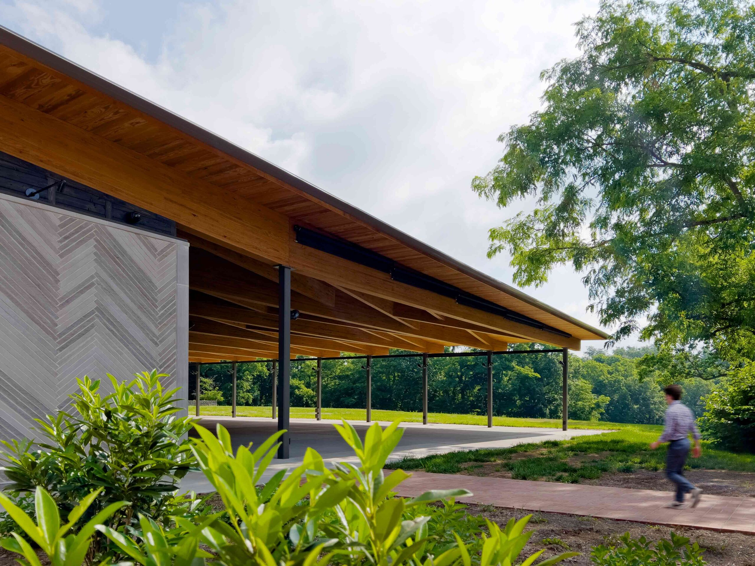 Locust Grove Event Pavilion by de Leon & Primmer Architecture Workshop