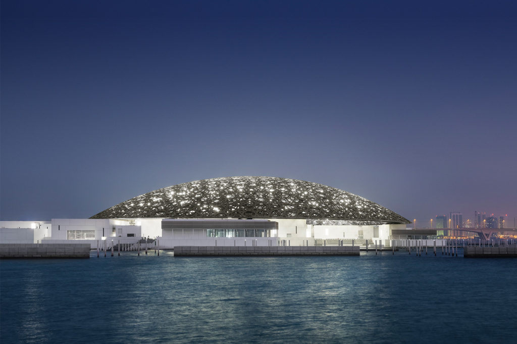 dome, Louvre Abu Dhabi by Jean Nouvel