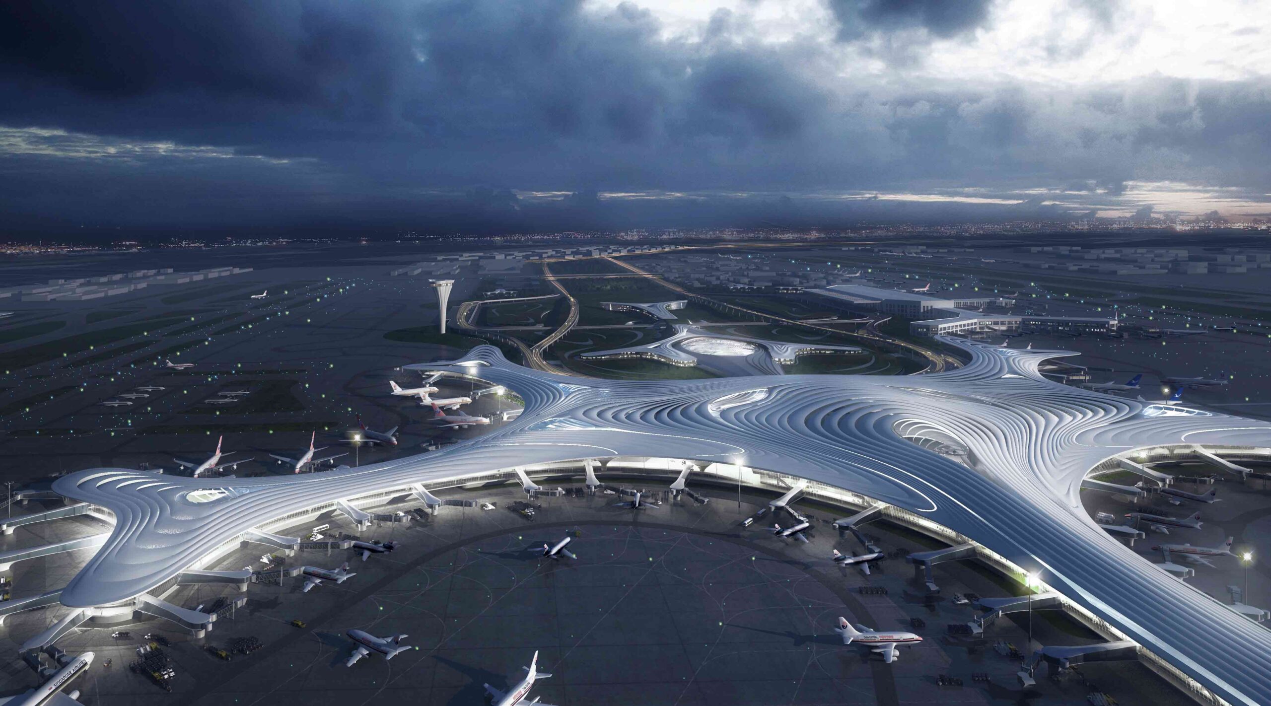 Harbin Airport T3 by MAD Architects