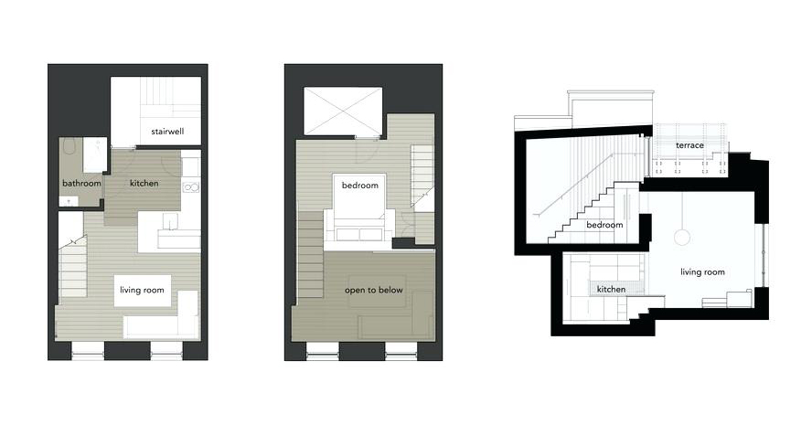 Architectural Drawings 10 Clever Plans For Tiny Apartments