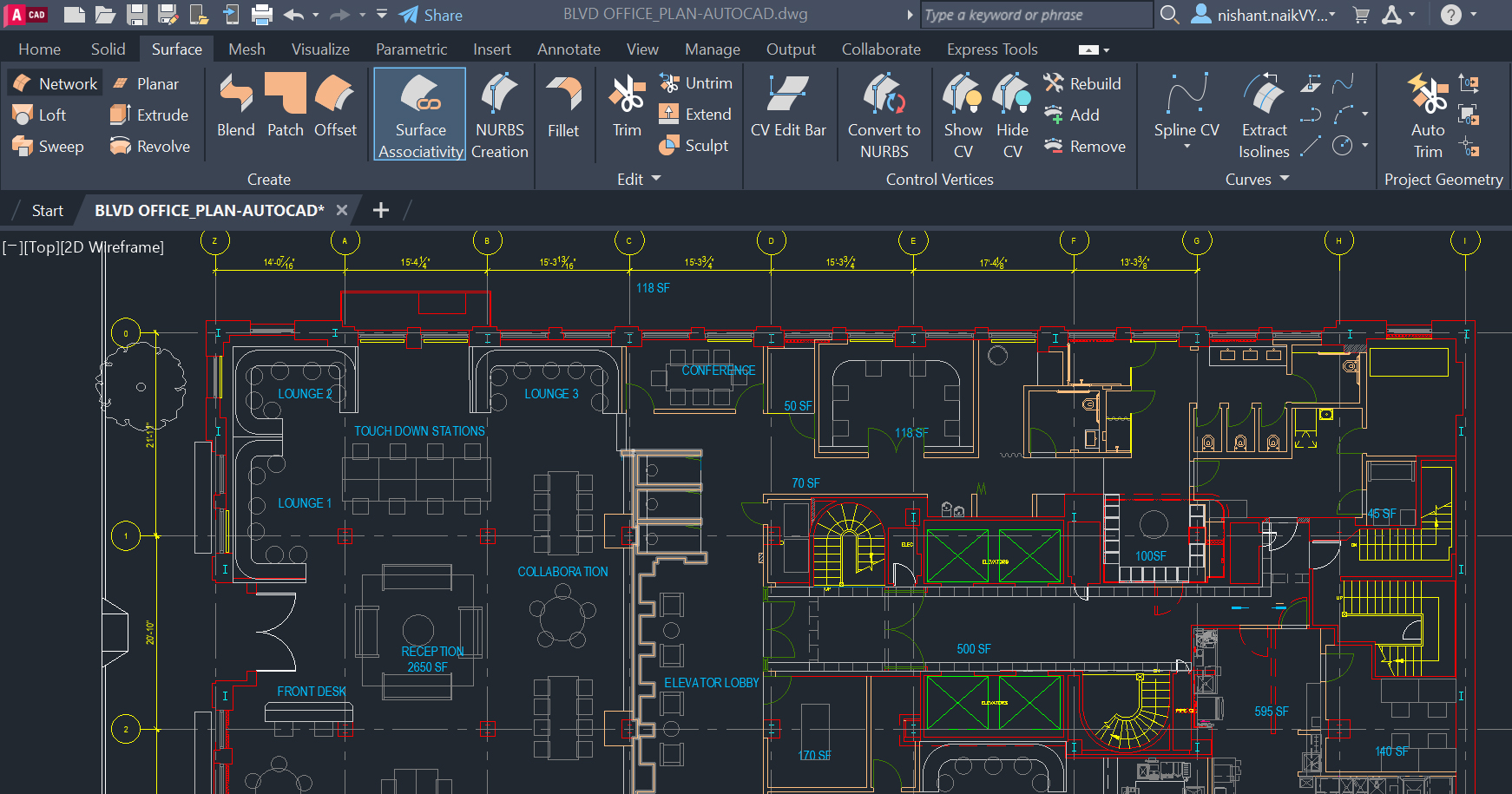 Architect autocad