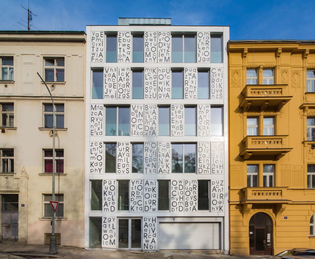 solid surface cladding, Bieblova Apartments by P6PA+Architects