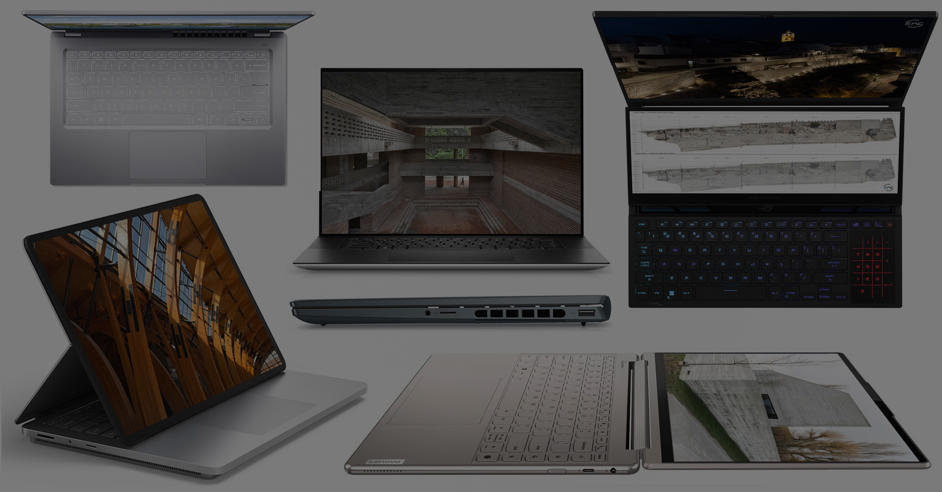Yoga Slim Laptops, 2-in-1s, and All-in-One PCs