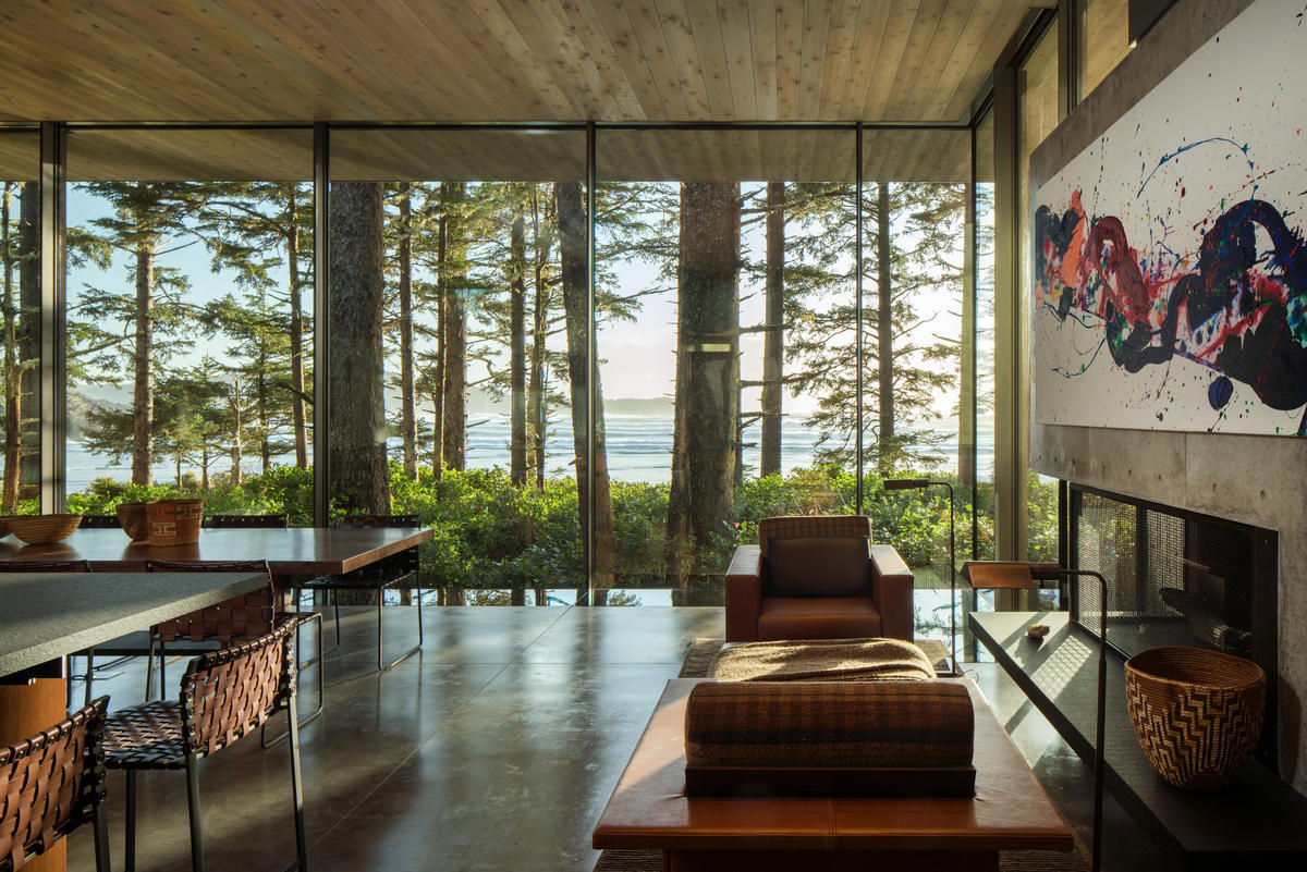 coastal design Tofino Beach House by Olson Kundig, Tofino, Canada