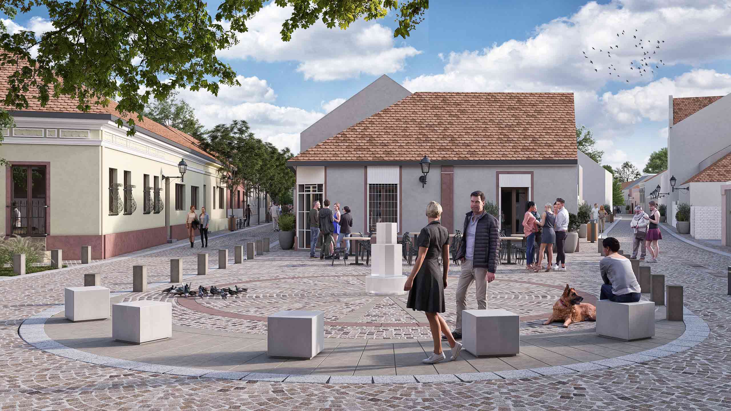 Urban transformation of the Almaš Neighborhood by DBA doo