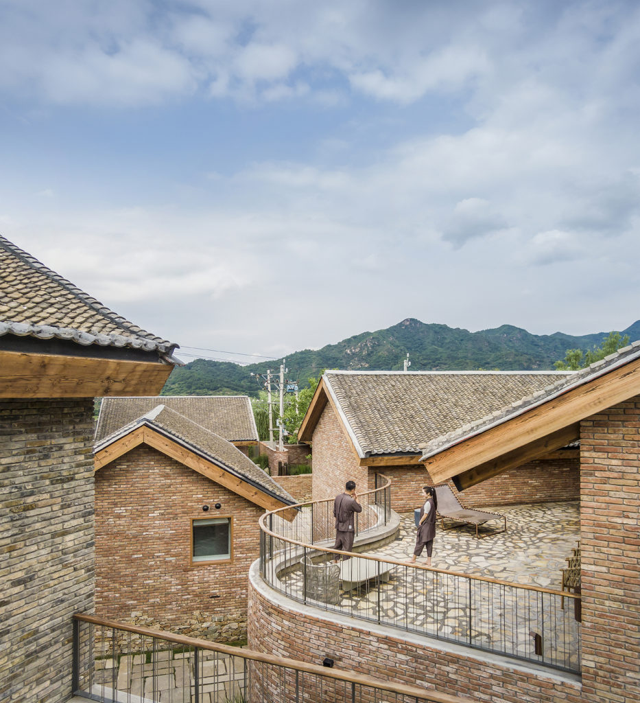 Matériau architectural du village de San Sa par LLLab., Beigou Village, Chine