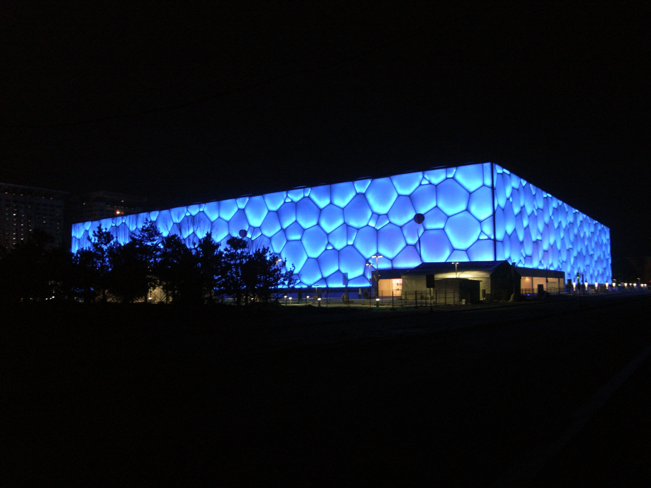 water cube_night_exterior