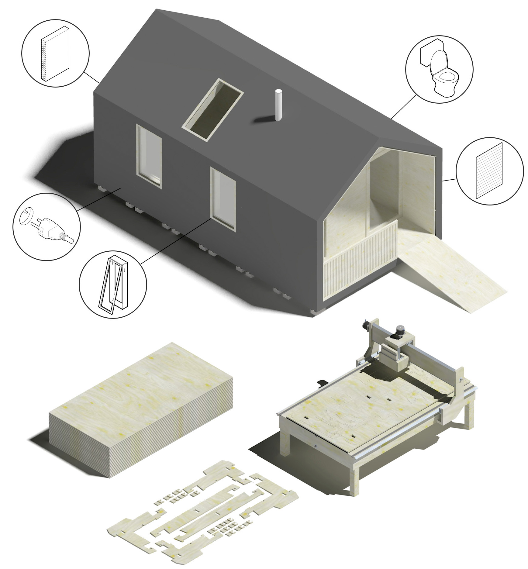 wikihouse microhouse